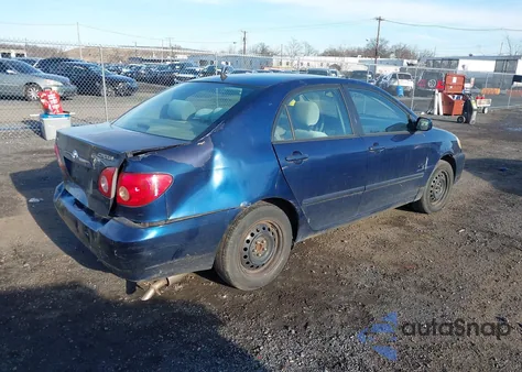 2007 Toyota Corolla Le z USA, uszkodzony, nr VIN 2T1BR32E87C854341